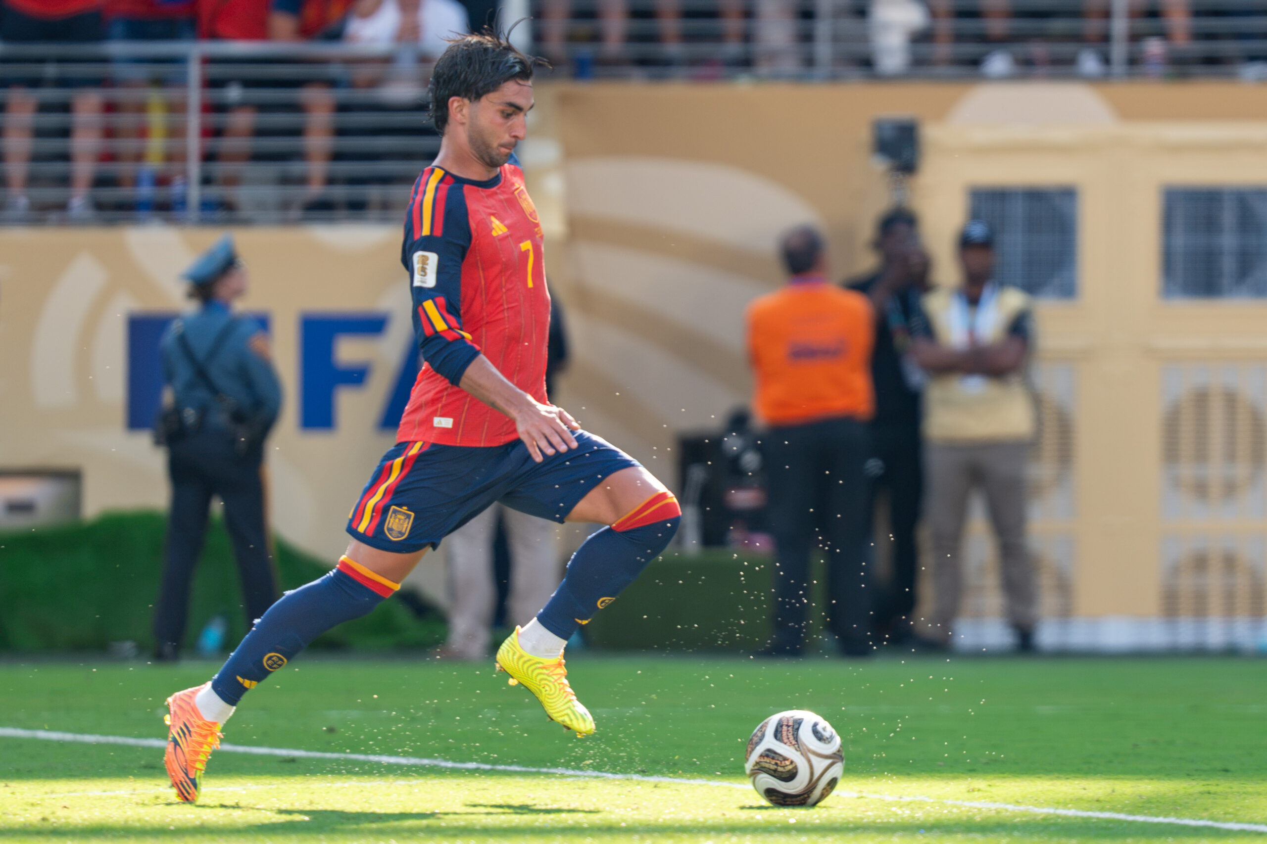 Ferran Torres — Spain vs Argentina, FIFA World Cup 2026 final, 19 July 2026 (WikiPortraits / Wikimedia Commons)