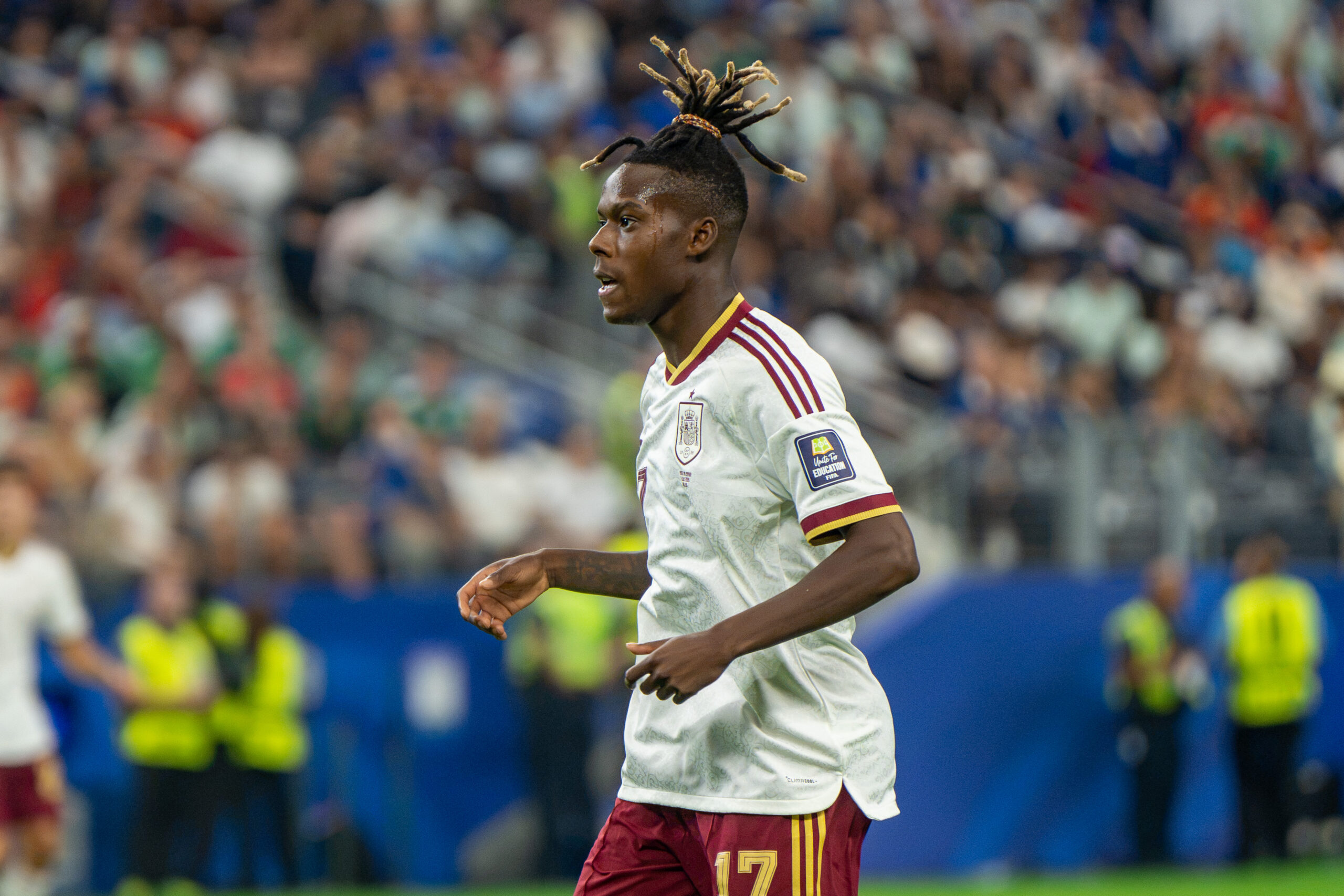 Nico Williams — Spain vs France, FIFA World Cup 2026 (WikiPortraits / Wikimedia Commons)
